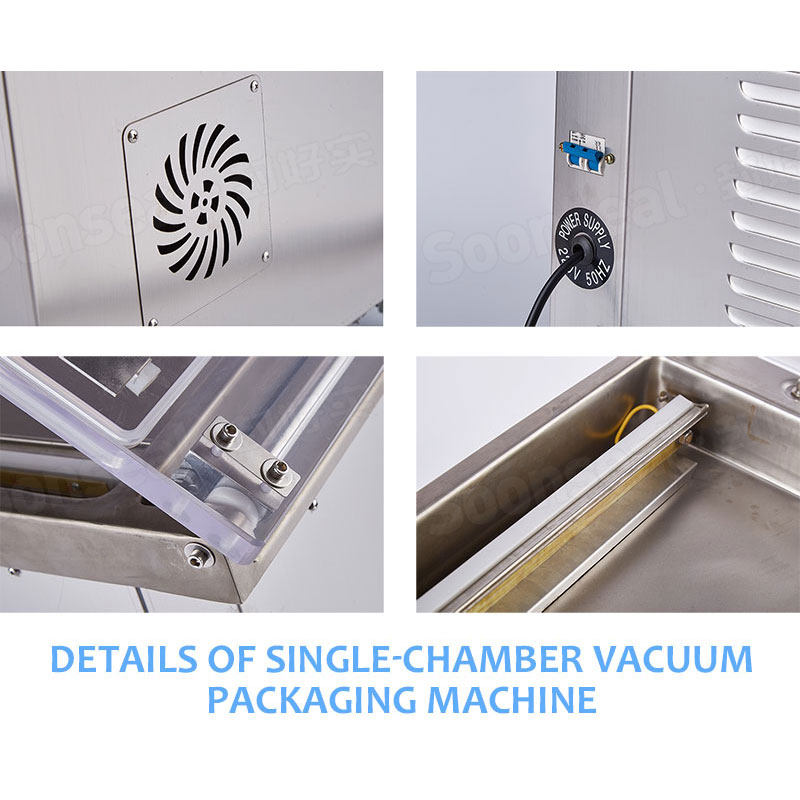 Commercial Single Chamber Vacuum Sealer Machine Vacuum Packers