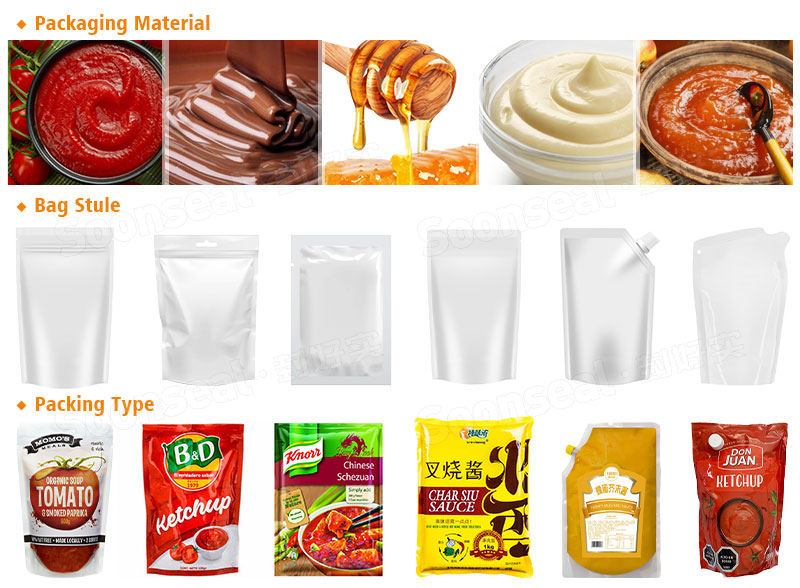 High Speed Automatic Ketchup Packaging Machine