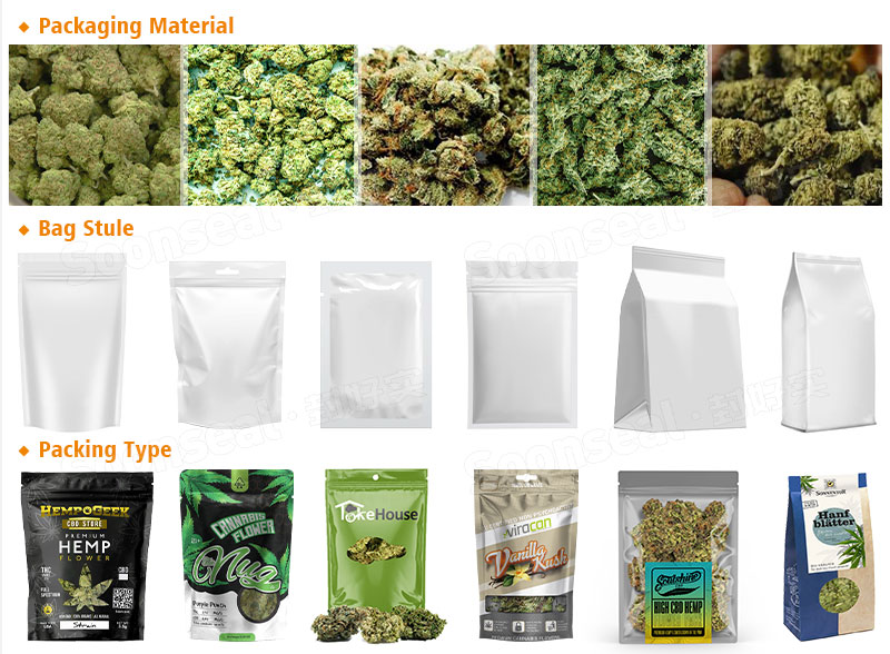 Multifunction Rotary Marijuana Packaging Machines