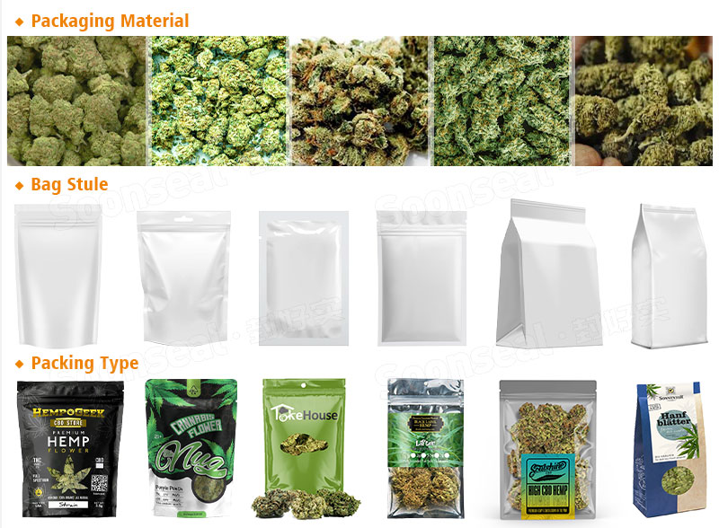 Low Cost Marijuana Packing Mini Doypack Packaging Machine
