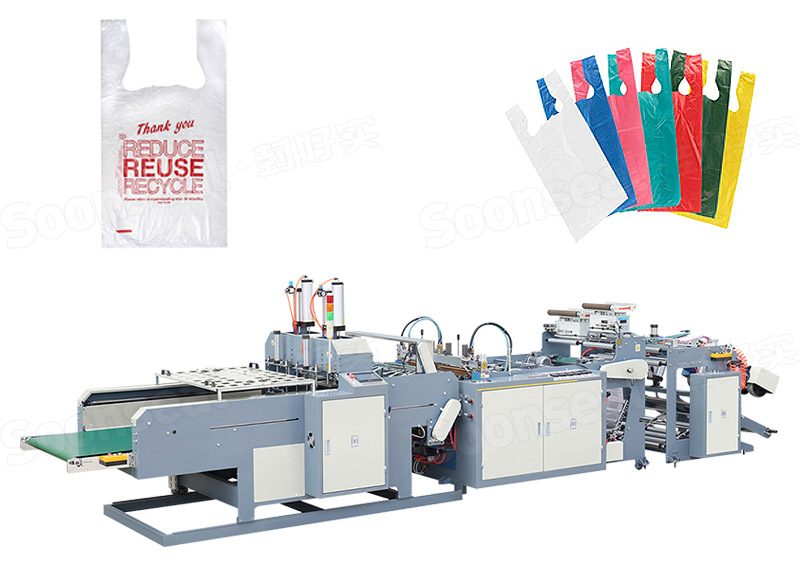 plastic carry bag manufacturing machine
