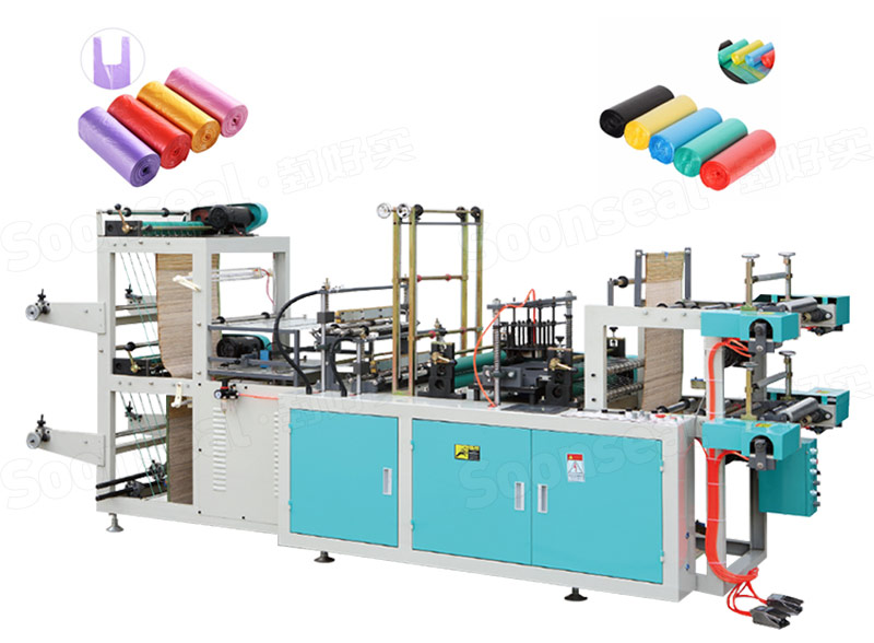 bag on roll making machine factory