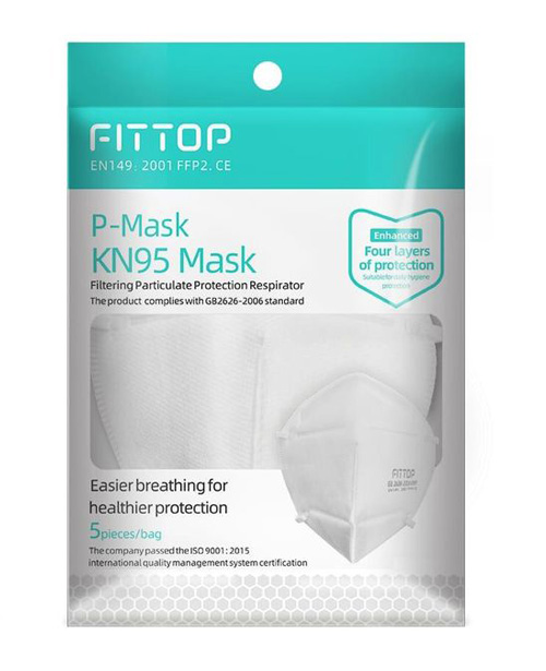 disposable face mask packaging