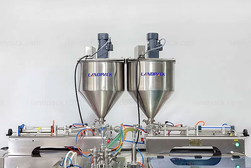 Horizontal Different Liquid Premade Twin Pouch Filling Packing Machine