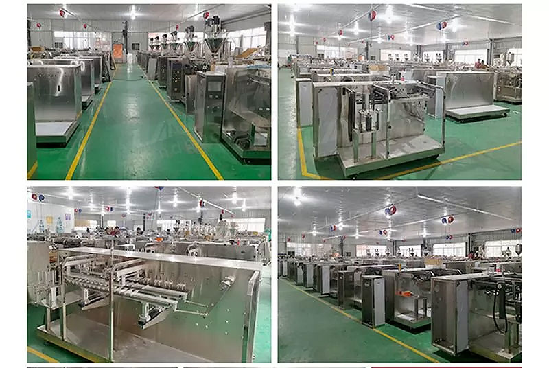 Horizontal Granule Doypack Machine with Multihead Weigher