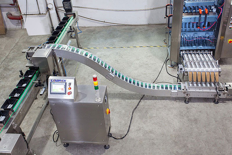 Multi Track Liquid Stick Packing Machine With Counting Cartoning Machine