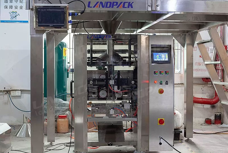 Automatic Vertical Form Fill Seal Machine With Multihead Weigher