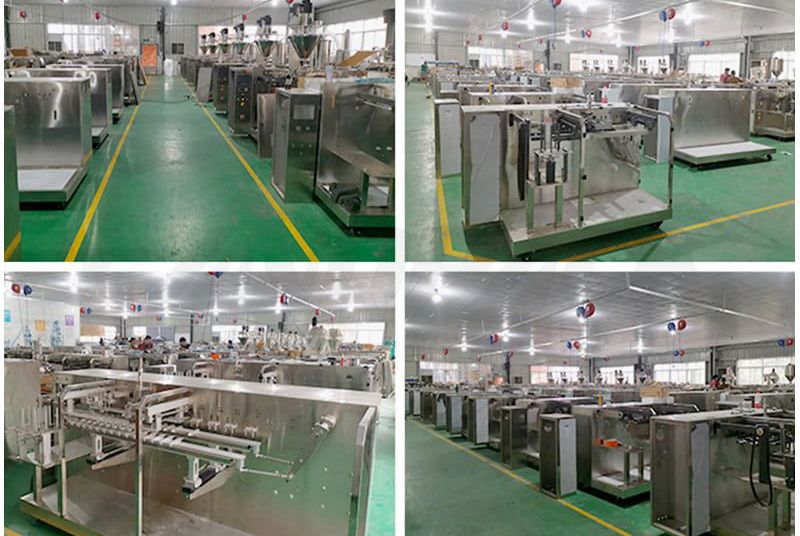 Horizontal Premade Pouch Granule Multihead Weigher Packing Machine