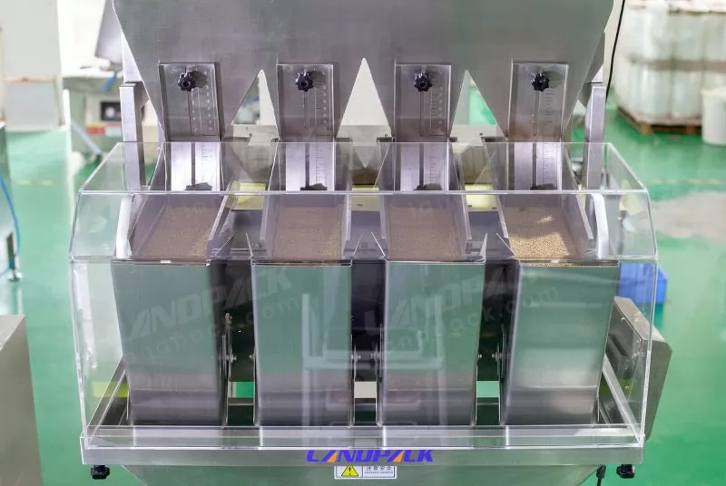 Automatic Seeds Weighing And Filling Machine For Bottles Can Etc