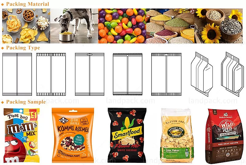 Automatic Popcorn Pouch Vertical Weighing Packing Machine 