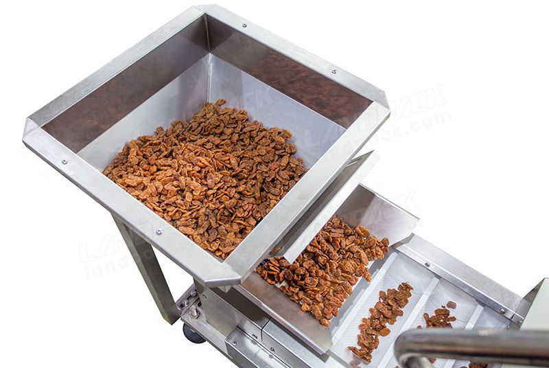 Automatic Dry Food Packing Machine With Metal Detector And Weight Sorting Scale