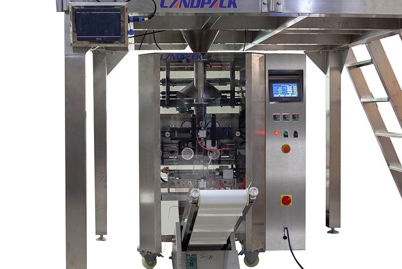 Automatic Fertilizer Pouch Weighing Packing Machine With Multihead Weigher