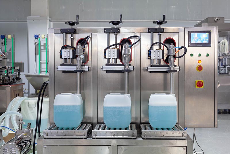  Big Vat Quantitative Liquid Filling Machine For Organic Fertilizer