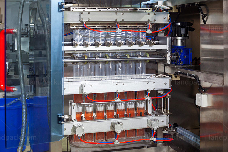 High Production Multi Track Ketchup Sauce Filling Packing Machine