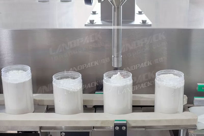 Automatic Bottle Flour Auger Screw Powder Filling Machine