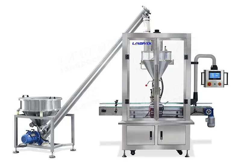Efficient Automatic Premium Protein Powder Filling Capping Machine