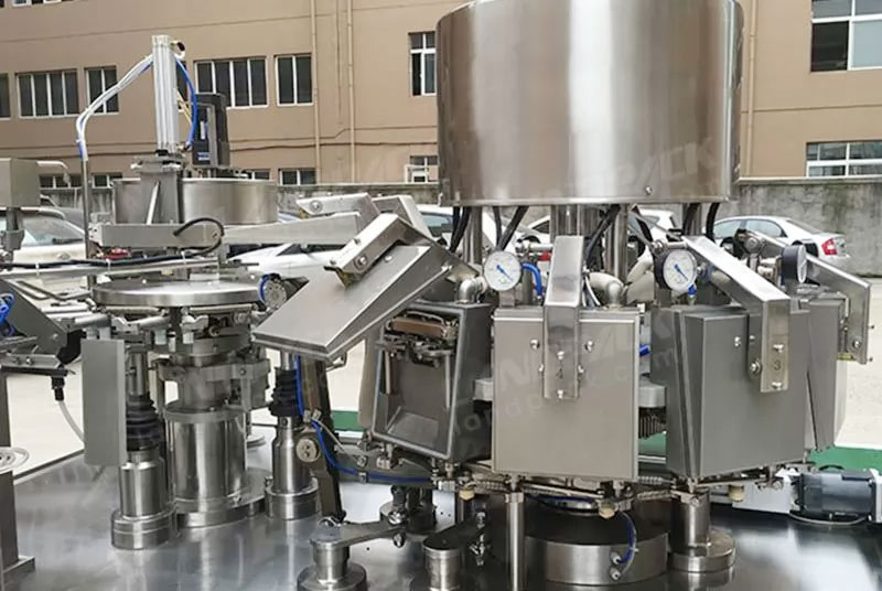 High Efficiency Vacuum Pickle Kimchi Cucumber Premade Pouch Packing Machine