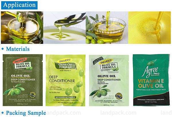 Multifunction Olive Oil 3/4 Side Seal Sachet Packing Machine