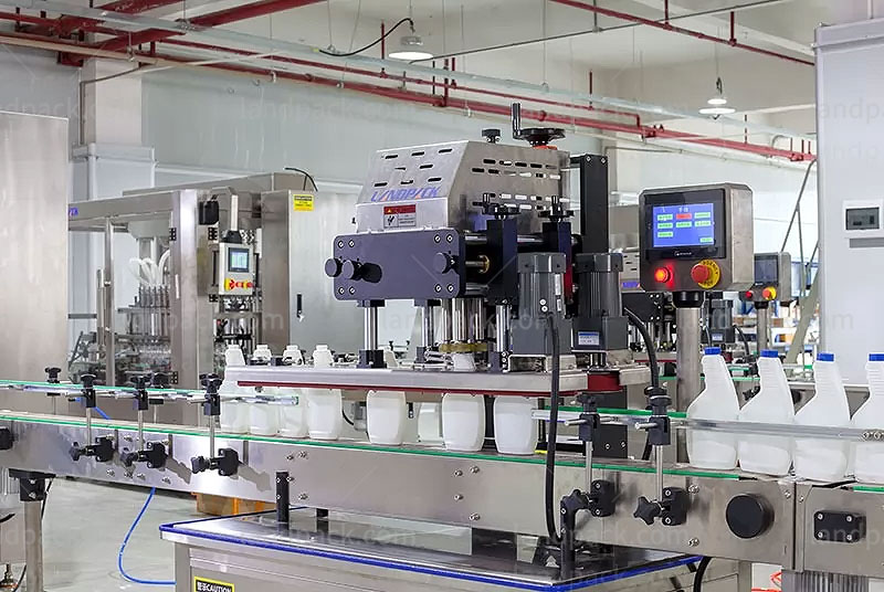 Automatic Fruit Juice Bottle Filling Capping Labeling Machine