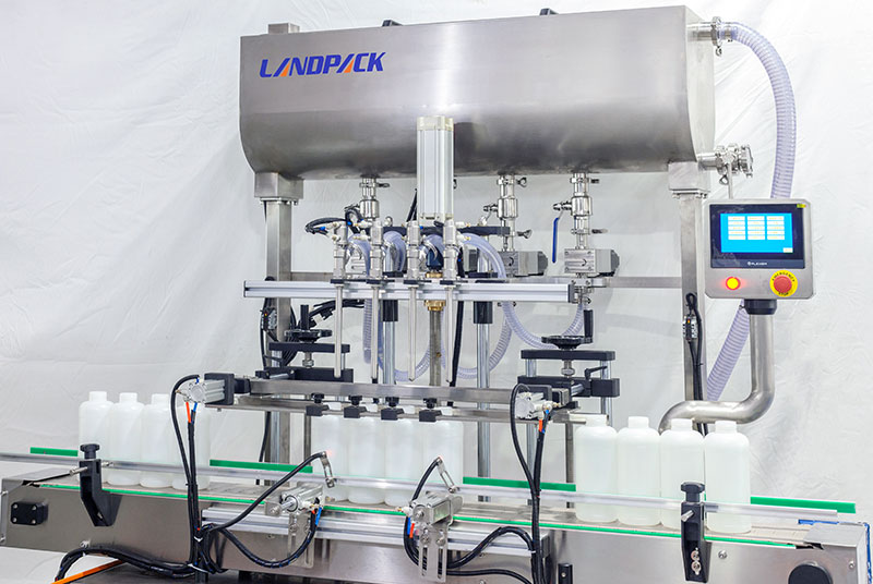 Automatic Pharmaceutical Syrup Filling Machine With Gear Pump