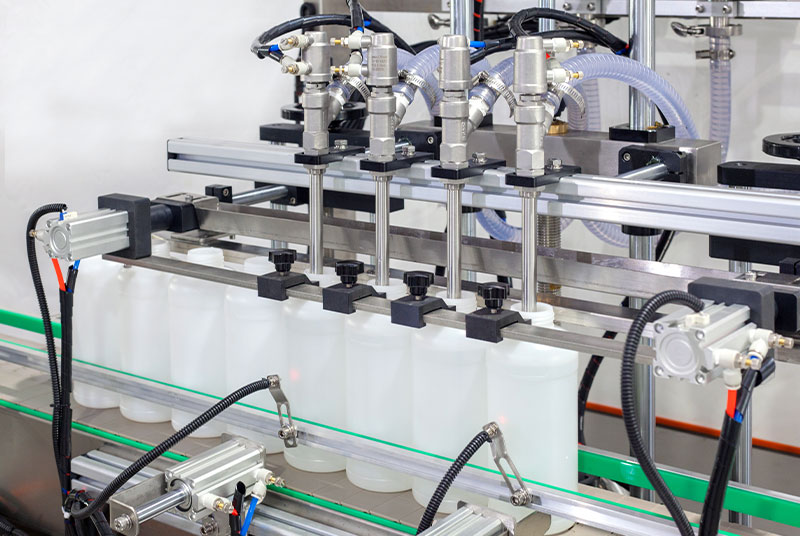Automatic Pharmaceutical Syrup Filling Machine With Gear Pump
