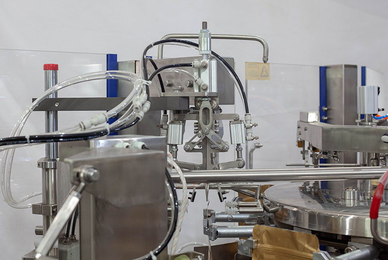 Automatic Syrup Rotary Pouch Doypack Filling And Sealing Machine