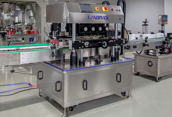  Automatic Cream Lotion Bottle Filling Capping And Labeling Line 