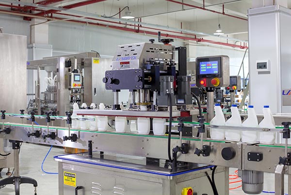 Automatic Cream Filling Machine Line With Labeling Machine