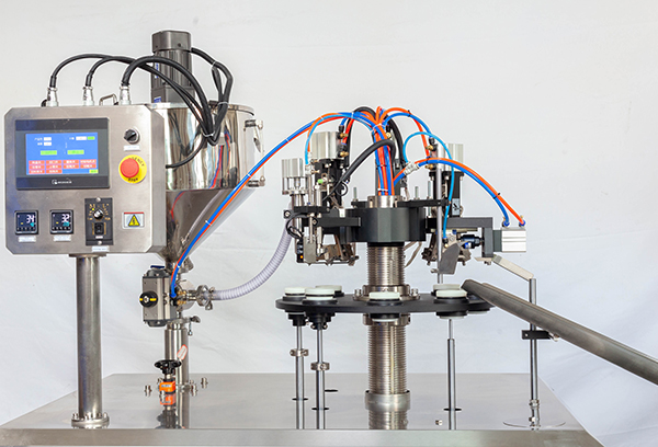 Semi-Automatic Cream Lotion Plastic Tube Filling And Sealing Machine