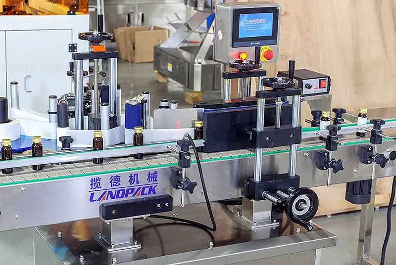 Liquid Health Wine Glass Bottle Filling And Capping Labeling Machine