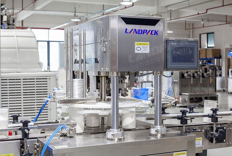 Automatic Protein Milk Powder Canister Filling Seaming Labeling Lines