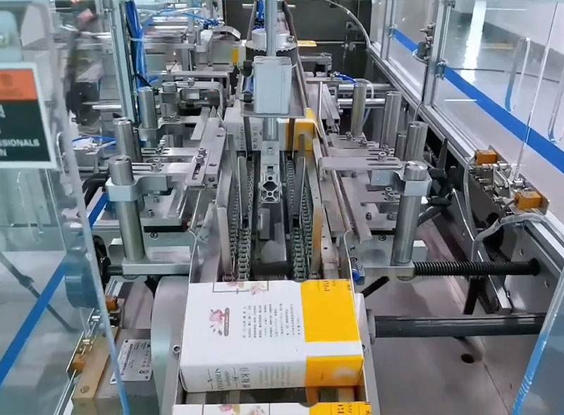 Automatic Multi Lanes Liquid Stick Filling Sealing Machine Boxing Line