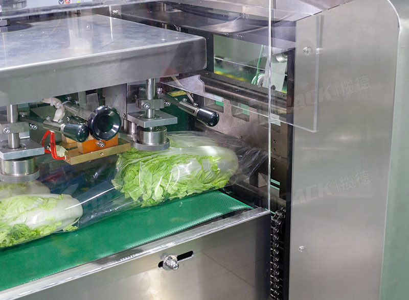 Horizontal Vegetable Flow Packing Weighing Labeling Machine