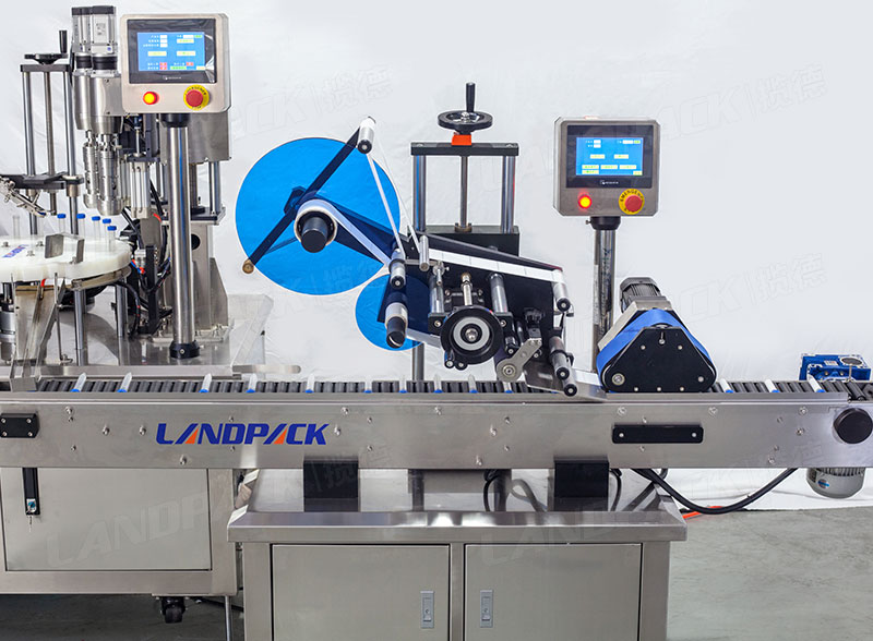 Automatic Pharma Reagent Filling Machine Test Tube Filling Capping Labeling Machine Line