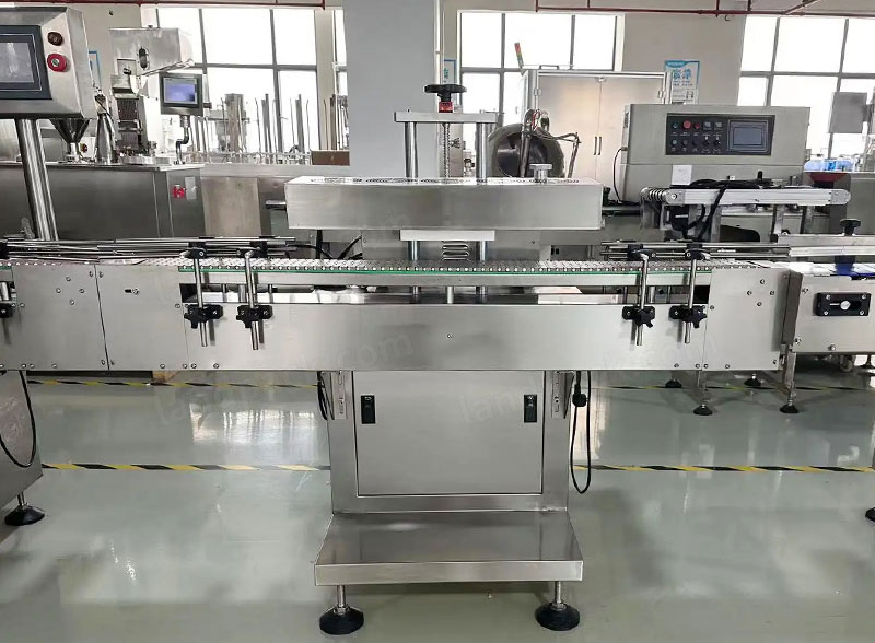 Automatic Medicine Tablet Pill Casuple Bottle Filling Capping Labeling Line
