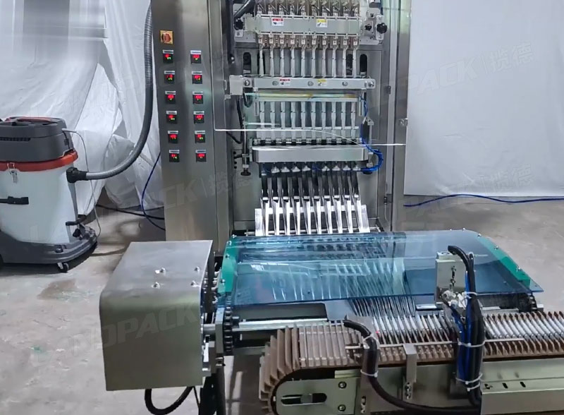 Fully Automatic Multi Lanes Milk Powder Stick Filling Sealing Machine Cartoning Line System