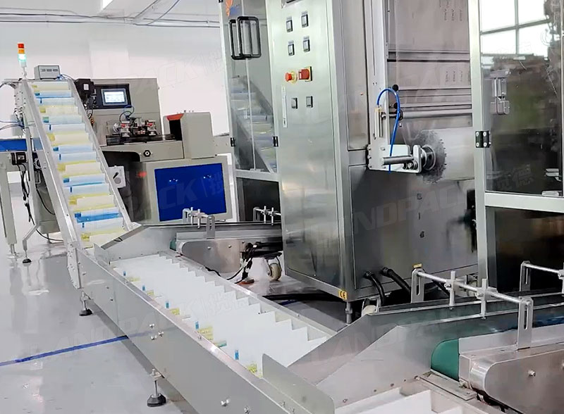 Automatic Liquid Stick Packaging Counting Into Pouch Packing Line System