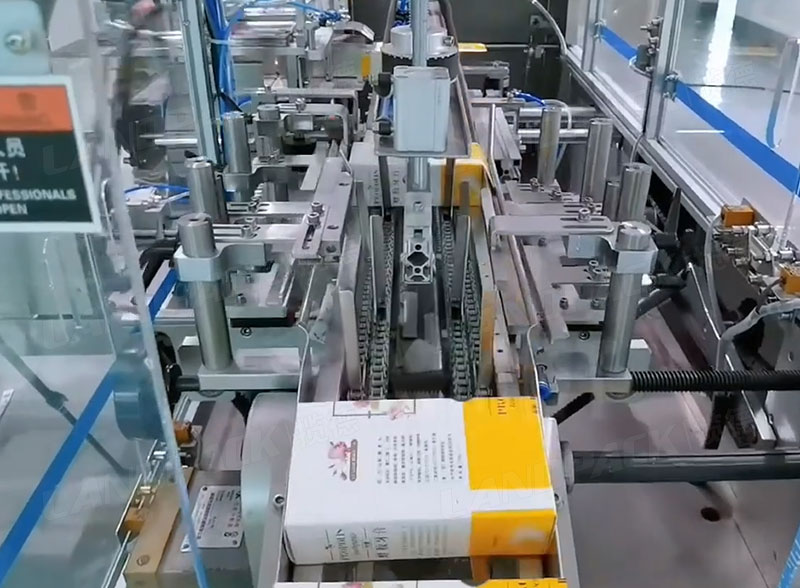 Automatic Multi Track Shampoo Stick Bag Packaging Cartoning Machine