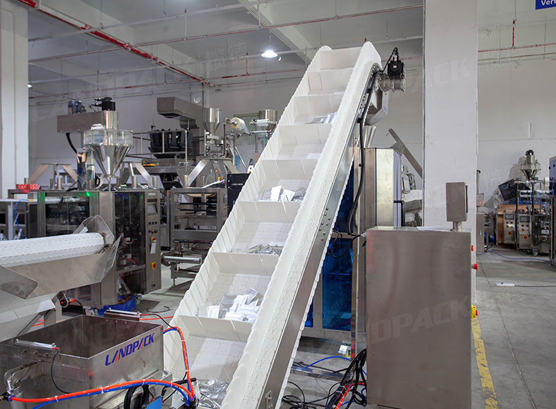 Automatic Multilane Liquid Sachet Counting Into Bag Packaging Line